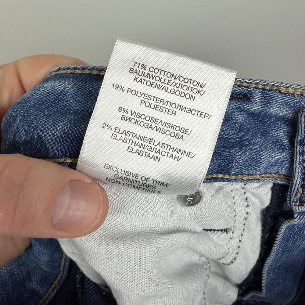 Silver Jeans Co Avery Skinny Jeans Womens 28x29 Blue Medium Wash Stretch‎ Denim - Picture 5 of 9